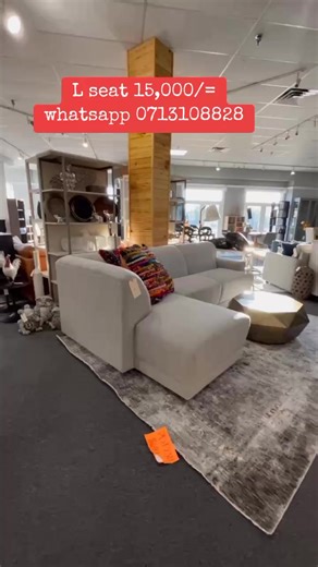 L-Shaped Sofa - 15,000 | Furniture Flip