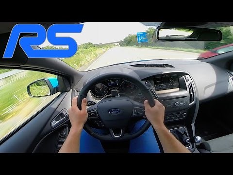 Ford Focus RS MK3 AUTOBAHN POV TOP SPEED & LAUNCH CONTROL by AutoTopNL