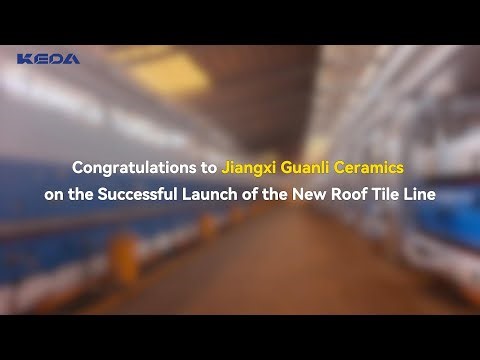 Energy-Saving Roof Tile Production Line for Jiangxi Guanli Ceramics