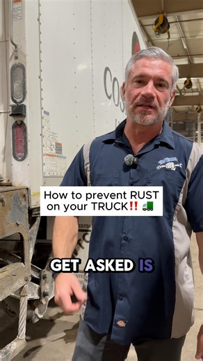 How to prevent RUST on your TRUCK! #semitruck #semitrailer #owneroperator #truckdriver #trailerrepair | The Wrench Truck & Trailer Repair, Inc