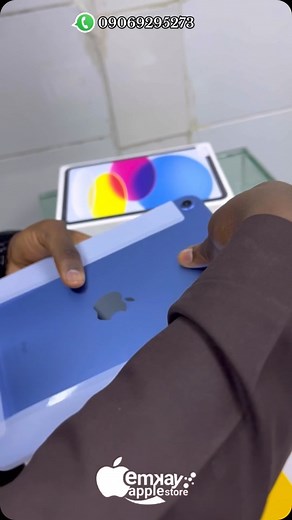 1.7K reactions · 32 comments | Unboxing this beauty! ✨ iPad 10th Generation里 Available at Emkay Apple Store Exclusive deals, and a whole lot of shopping fun Experience the convenience of shopping from anywhere Emkay Apple Store Send us a DM or chat us via this WhatsApp ☎️ 09069295273 Address: Bacab Plaza Central Market, Kaduna State  #emkayapplestore #mubarak_emkay #ipad #ipad10thgen #reels #techtrends #tech #naijatech #people | Mubarak Aliyu | Facebook