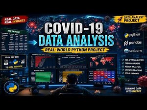 COVID-19 Data Analysis Project in Python | Real-World EDA with Pandas, Seaborn & Data Visualization