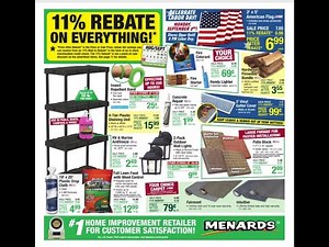 Menards Labor Day Sales Ad