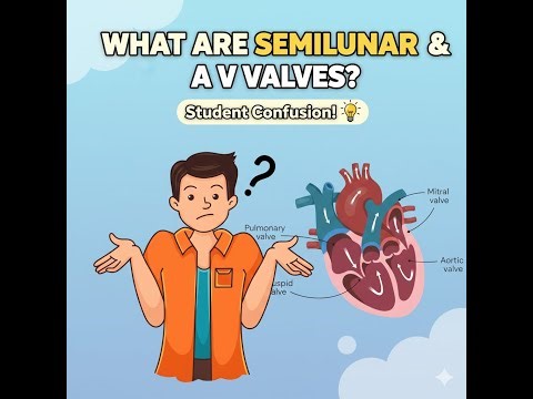 Heart Valves: The ONLY Video You Need! (AV vs Semilunar) #neet #biology #bodyfluidsandcirculation