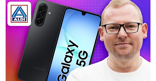 Bei Aldi ist diese Woche ein Samsung-Handy für unter 200 Euro im Angebot, aber ein besseres Smartphone kostet nur 10 Euro mehr