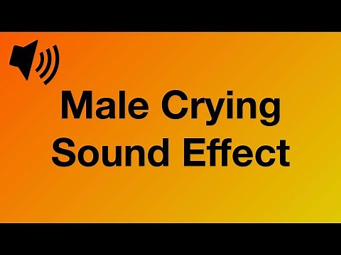 Male Crying - Sound Effect [4K]