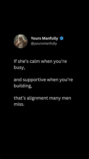 High-Value Men Don't Chase Distractions, They Aim for a Supportive Partner #masculinity