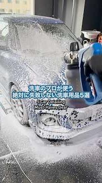 Top 5 Car Wash Products Selected by Car Wash Professionals #carwash