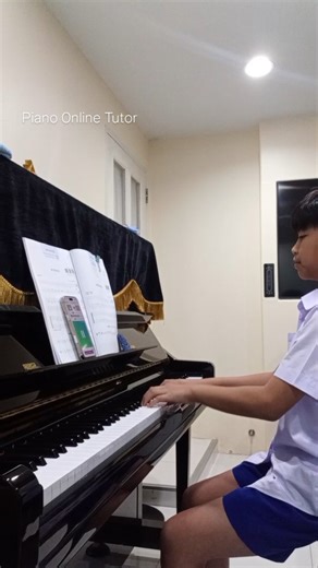 Piano Online Tutor on Instagram: "Camptown Race - Adult Piano Method Book 1 เล่นโดยน้องเอเทนส์ ✨ 🎼 Piano Online Tutor | สตูดิโอสอนดนตรีออนไลน์ที่เรียนได้ทุกวัย 🎵 #เรียนดนตรี #เรียนเปียโน #เรียนเปียโนออนไลน์ #pianolesson #pianocover"