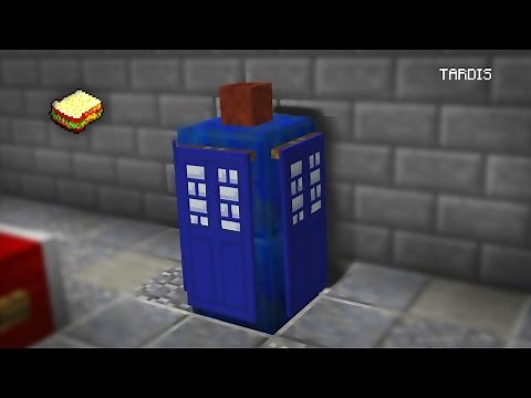 Minecraft | How to make a Working Tardis