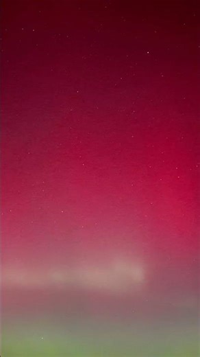 POLARLICHTER über Möllbergen Porta Westfalica NRW Deutschland Hans Zimmer TIME NORDLICHTER INCEPTION