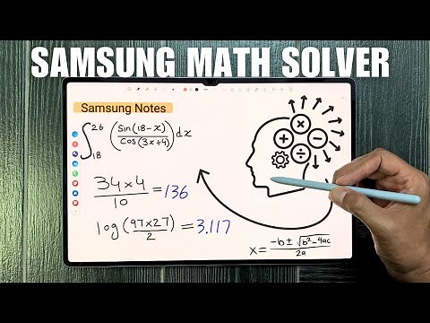 Samsung Notes Math Solver with S Pen - Latest Update - 5 Powerful Features