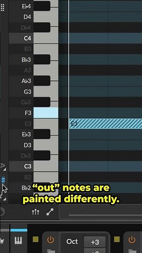 Bitwig Studio 6 – Working with key signature