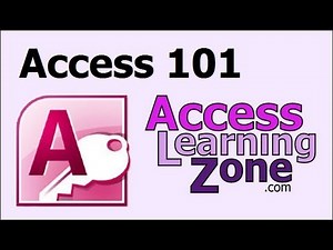Microsoft Access Tutorial 101.1 by 599CD