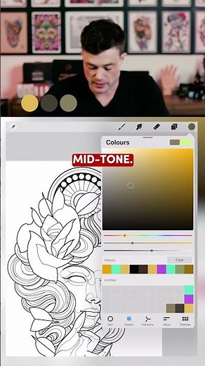Building a Tattoo Color Palette 🎨