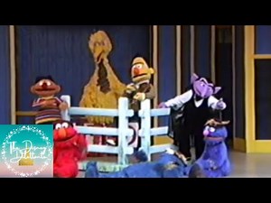 Sesame Place 1992 Character Show Big Bird Elmo Bert Ernie Grover Cookie Monster Count
