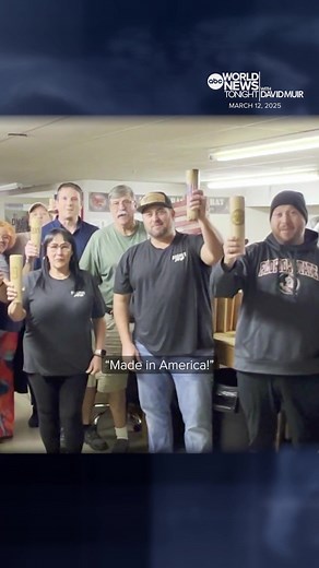 Ahead of #MLB's #OpeningDay, #DavidMuir catches up with Dugout Mugs in #WinterHaven, #Florida, the company transforming America’s favorite pastime into unique mugs, cutting boards, coasters and more – all #MadeInAmerica. #WorldNewsTonight #baseball