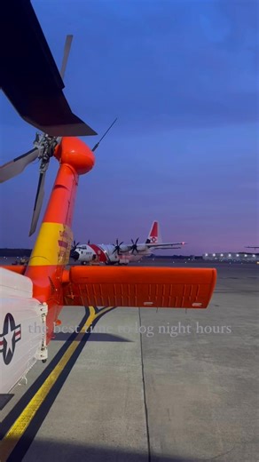 Pinky Time: the unofficial moment at the end of civil twilight when aircrews can begin logging night hours. ✈️🚁🌅 #GoCoastGuard #flycoastguard #OBXSAR | U.S. Coast Guard Air Station Elizabeth City