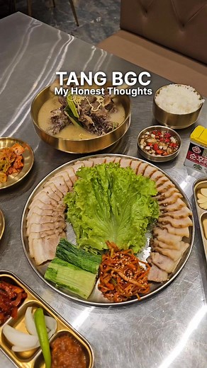 21K views · 147 reactions | Tang BGC hype = real or overrated? Here’s our honest experience! ❤️ This is not an invite or collab. We paid for everything ourselves. TANG W City Center, BGC, Taguig 24/7 IG: @tang_bgc FB: Tang-BGC Branch #TangBGC #BGC #Taguig #KoreanFood #TheLoveyLife | The Lovey Life | Facebook