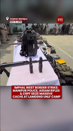 Mega Arms Haul in Manipur: Joint Forces Bust UNLF Camp; Recover RPGs, Mortars & Anti-Drone Jammers