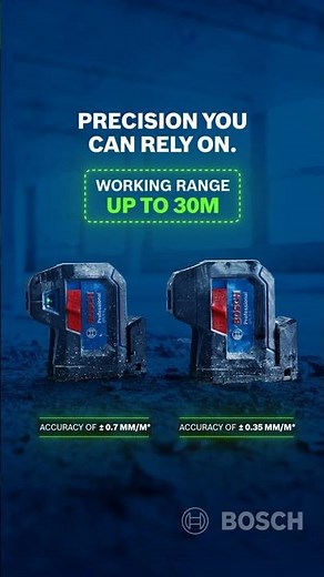 Bosch GPL 3 G & GPL 5 G | Point Lasers