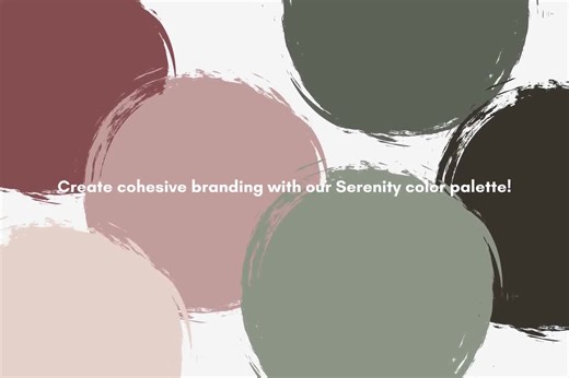 Mauve and Sage Green Color Palette, Natural Color Theme, Branding for Website and Social Media, Hex Codes, RGB, CMYK, Instant Download - Etsy