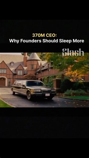 I Run A $370M (‪@SlashFinancial‬)Company And Sleep 8 Hours| #sftech #shortsfeed #shorts #viral