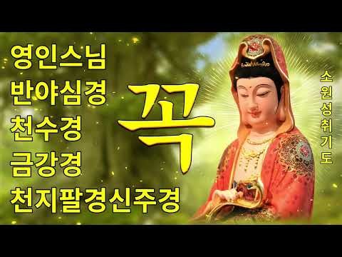🙏 신묘장구대다라니 24시간 독송 | 하루를 위한 불경모음과 깊은 명상의 시간 - 영인스님