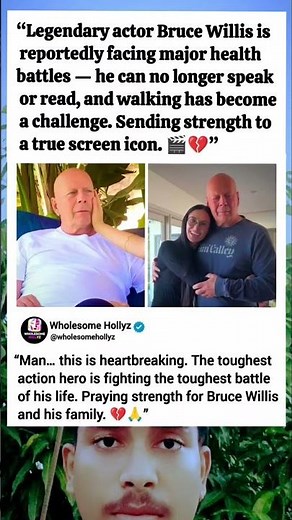 “Bruce Willis’ Health Update Leaves Fans Heartbroken”