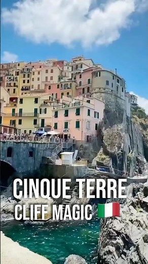 Cinque Terre, Italy 🇮🇹 Manarola & Riomaggiore #travel