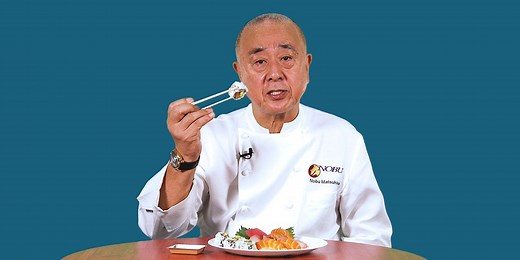 The right way to eat sushi, according to renowned Japanese chef Nobu Matsuhisa