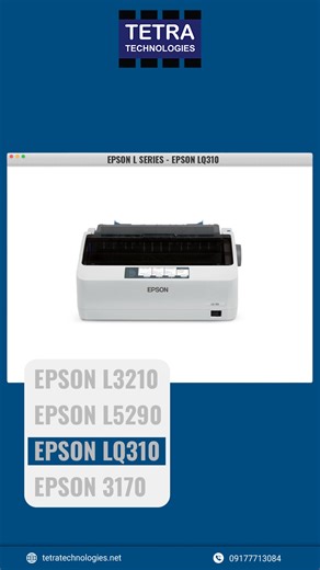 One Series, Multiple Choices Select the printer that suits your needs best. Rent now at Tetra Technologies | Tetra Technologies Distribution Inc.