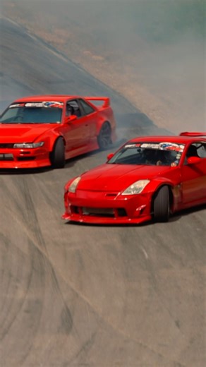 S13 Coupe and 350Z Polecat Tandems (Sean Booth & Donny Leger)