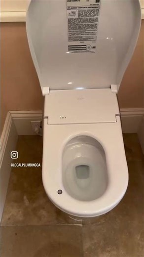 Toto USA Neorest LS toilet installation this week in Sausalito, CA by Local Plumbing San Rafael..