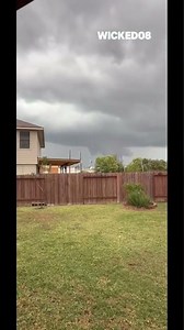 Video of tornadic storm in NW Harris County