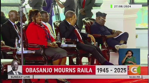 Obasanjo mourns Raila #CitizenSundayLive | Citizen TV Kenya