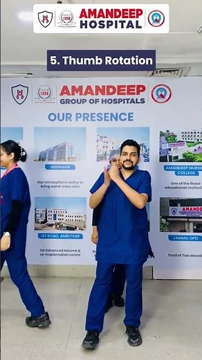 World Hand Hygiene Day: Amandeep Hospital's Creative Dance for Clean Hands! 🧼💃