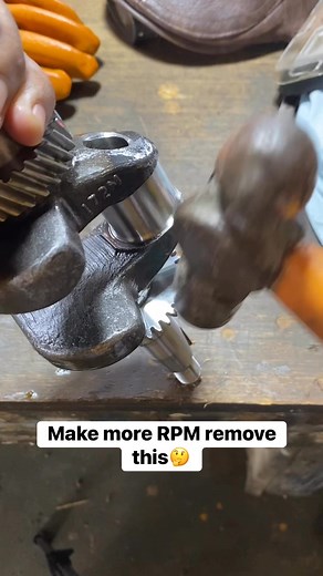 Make more RPM remove this #fbreelsfypシ゚viralシ #fbreelsfypシ゚ #fbviralvideo #mechanic #BossArnel #crankshaft #RPM | Boss Arnel