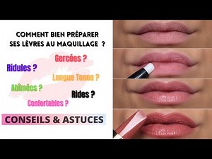 COMMENT PRÉPARER SES LÈVRES ?💋 Étapes… 👉 LES BASES DU MAQUILLAGE - DÉBUTANT