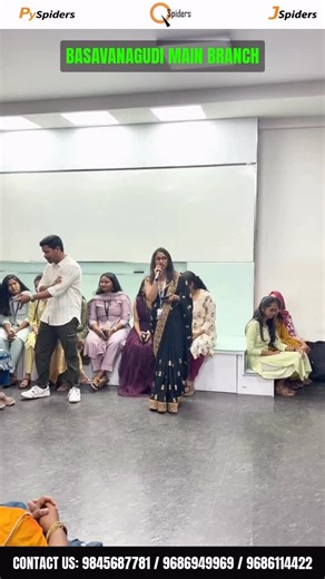 QSpiders Basavanagudi (Main Branch) on Instagram: "New batch, new dreams ✨ Freshers 2026 @ QSpiders Basavanagudi #Freshers2026 #QSpiders #QSpidersBasavanagudi #Basavanagudi #FutureDevelopers"