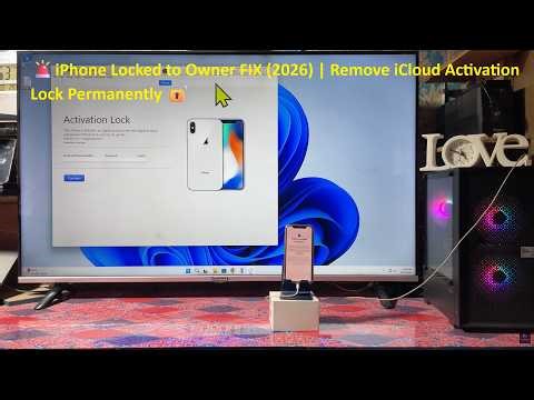 😱 iPhone Locked to Owner? REMOVE iCloud Activation Lock (2026) No Apple ID ✅ Permanent Fix