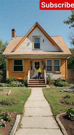 Abandoned Cottage → Dream Garden Home 🌸 Full Exterior Transformation #shorts #trending