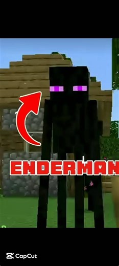 ENDERMAN APKO KHABI NAHI MAREGA 😱 #shorts #viral #Minecraft Cradit ‪@FleetBaze‬