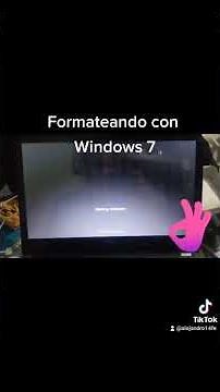 Formateo con windows 7