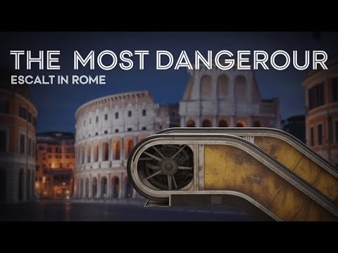 The Most Dangerous Escalator in Rome
