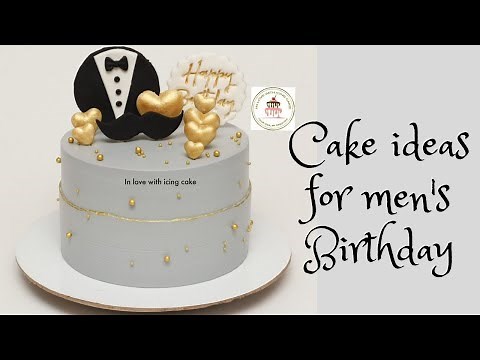 Birthday Cake Ideas for Men's| Cake Designs For Men| Cake Ideas for Husband| Birthday Cake for Dad
