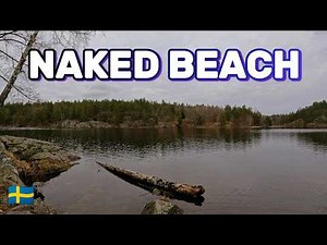 Naked Beach in Swedish Nature 🇸🇪 Hidden Spot at Söderbysjön