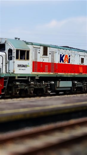 Miniatur kereta api super realistis Fajar Utama Solo #keretaapiindonesia #trainexplorer #miniatur