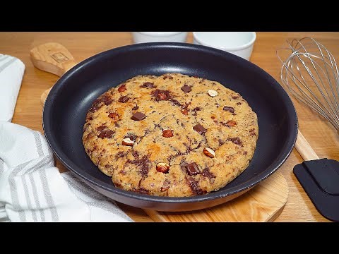 Un cookie géant à la poêle, la recette facile et rapide qui va changer votre vie ! 🍪
