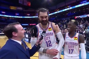 According to Steven Adams, Steven Adams defecated himself before game-winning free throw